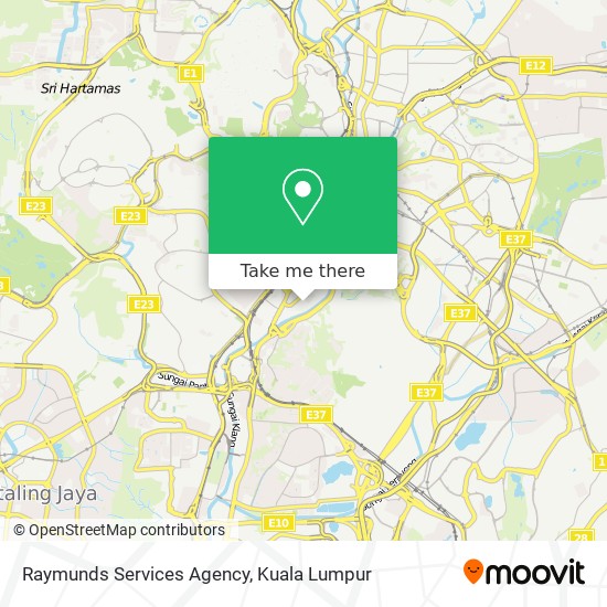 Raymunds Services Agency map