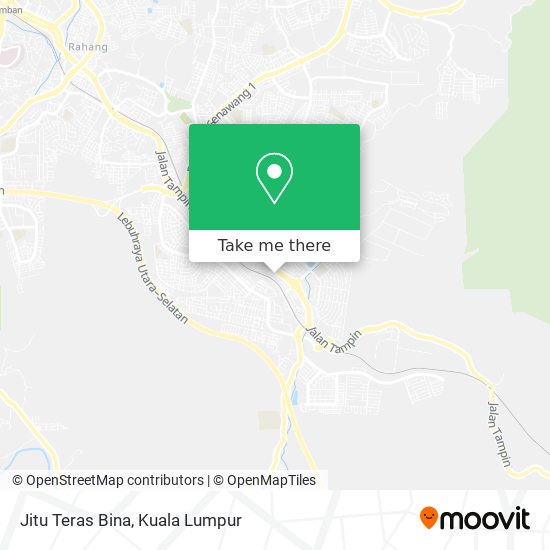 Jitu Teras Bina map