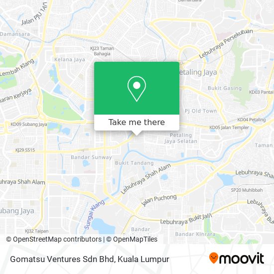 Peta Gomatsu Ventures Sdn Bhd