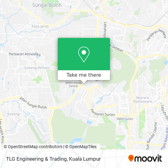 TLG Engineering & Trading map