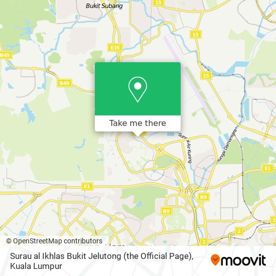 Surau al Ikhlas Bukit Jelutong (the Official Page) map