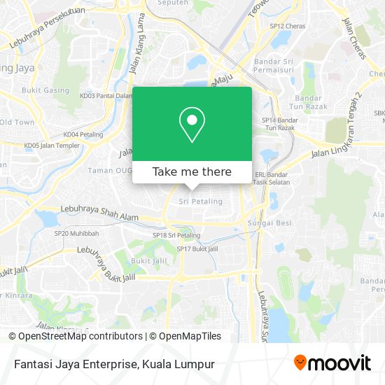 Fantasi Jaya Enterprise map