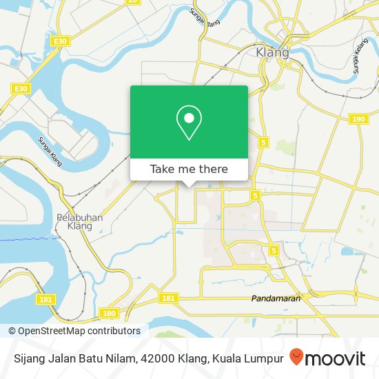 Sijang Jalan Batu Nilam, 42000 Klang map