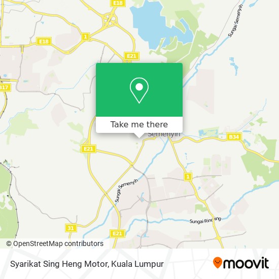 Syarikat Sing Heng Motor map