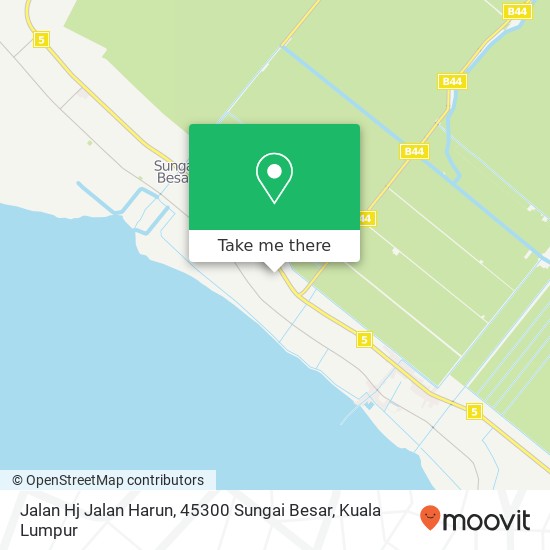 Jalan Hj Jalan Harun, 45300 Sungai Besar map