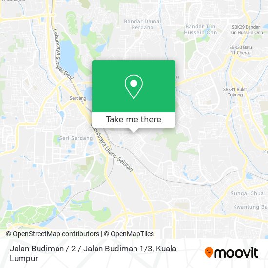 Peta Jalan Budiman / 2 / Jalan Budiman 1 / 3