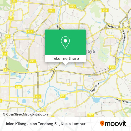 Peta Jalan Kilang Jalan Tandang 51