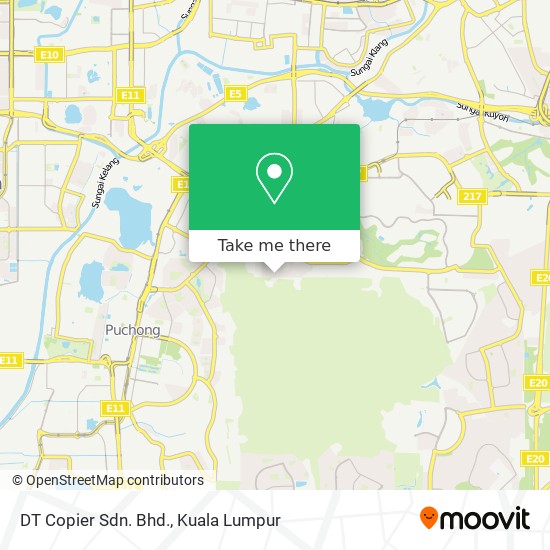 DT Copier Sdn. Bhd. map
