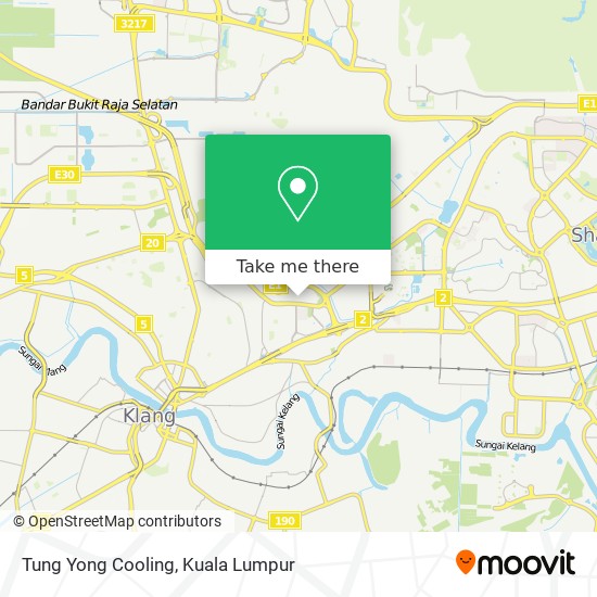 Tung Yong Cooling map