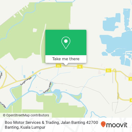 Boo Motor Services & Trading, Jalan Banting 42700 Banting map