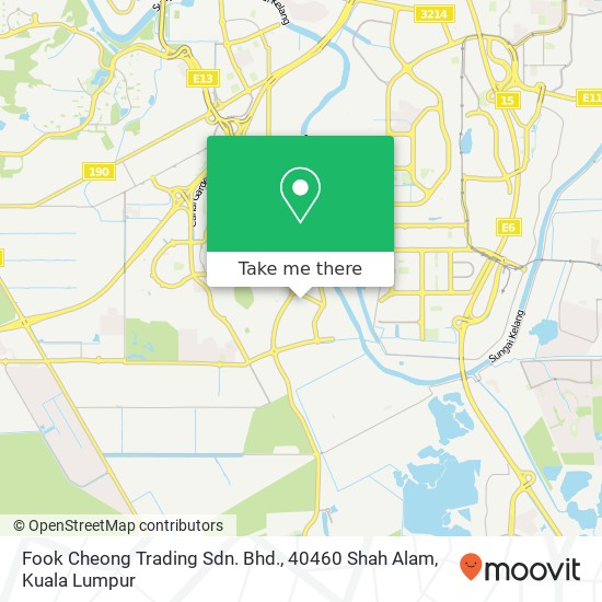 Fook Cheong Trading Sdn. Bhd., 40460 Shah Alam map
