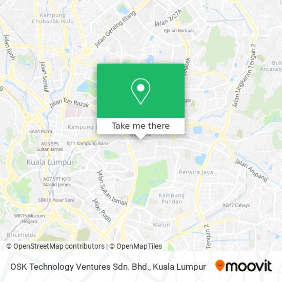 OSK Technology Ventures Sdn. Bhd. map