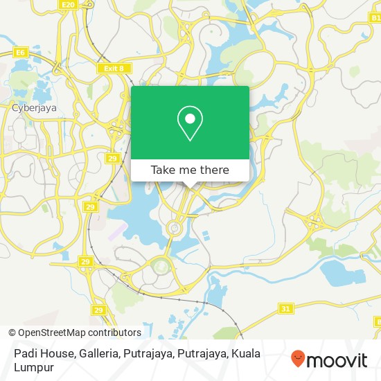 Peta Padi House, Galleria, Putrajaya, Putrajaya