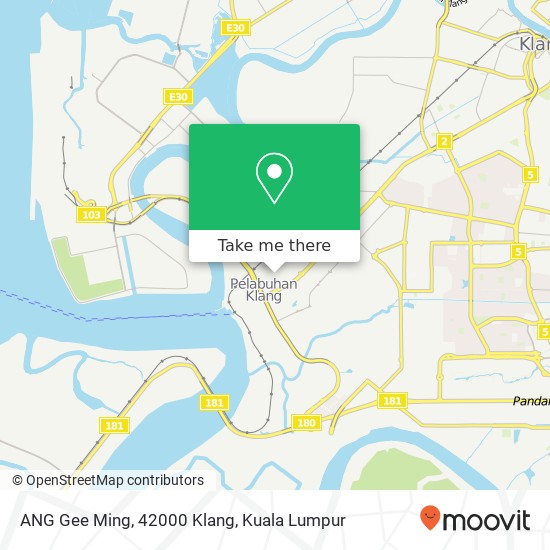 ANG Gee Ming, 42000 Klang map