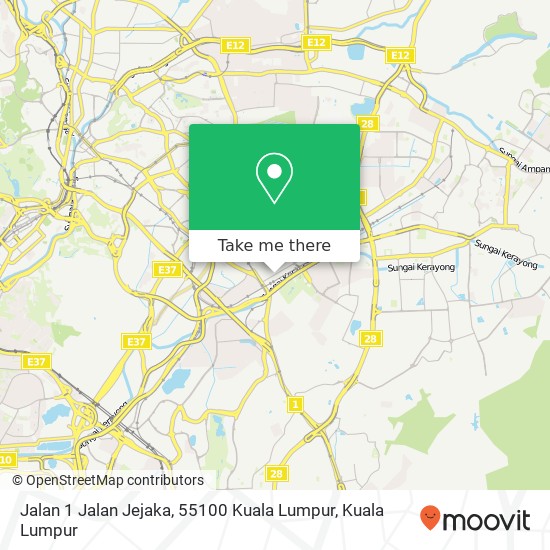 Jalan 1 Jalan Jejaka, 55100 Kuala Lumpur map