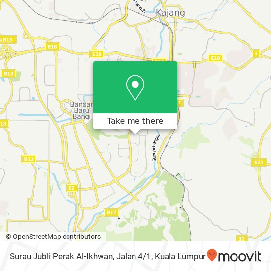 Surau Jubli Perak Al-Ikhwan, Jalan 4 / 1 map