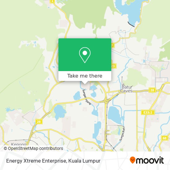 Energy Xtreme Enterprise map
