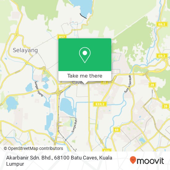 Akarbanir Sdn. Bhd., 68100 Batu Caves map