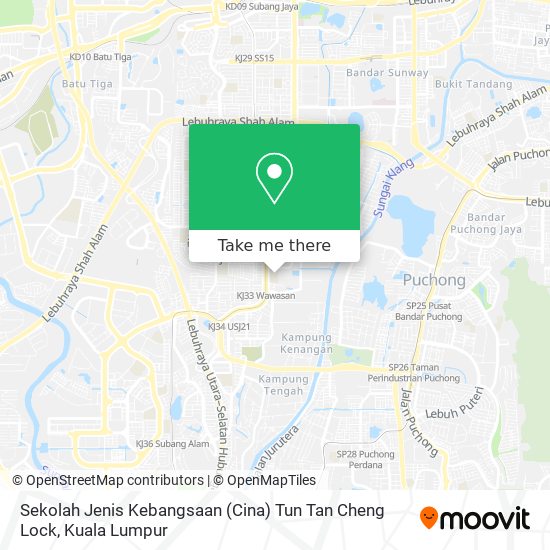 Sekolah Jenis Kebangsaan (Cina) Tun Tan Cheng Lock map