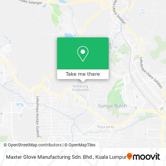 Maxter Glove Manufacturing Sdn. Bhd. map