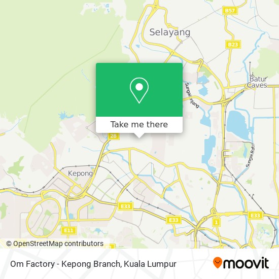 Peta Om Factory - Kepong Branch