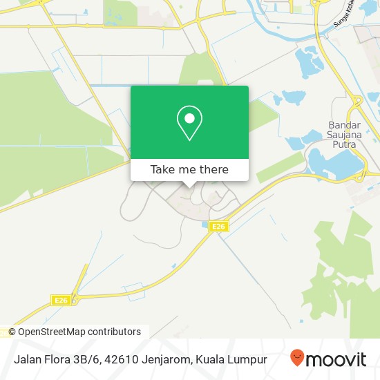 Jalan Flora 3B / 6, 42610 Jenjarom map