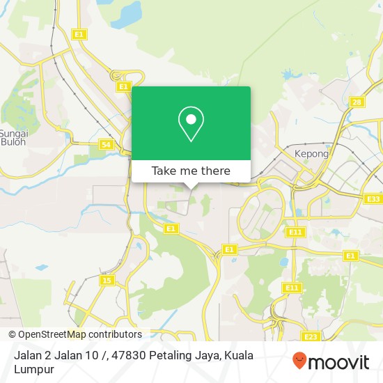 Jalan 2 Jalan 10 /, 47830 Petaling Jaya map