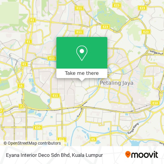 Eyana Interior Deco Sdn Bhd map