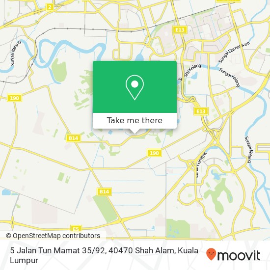 5 Jalan Tun Mamat 35 / 92, 40470 Shah Alam map
