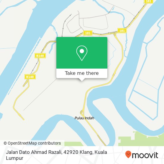 Jalan Dato Ahmad Razali, 42920 Klang map