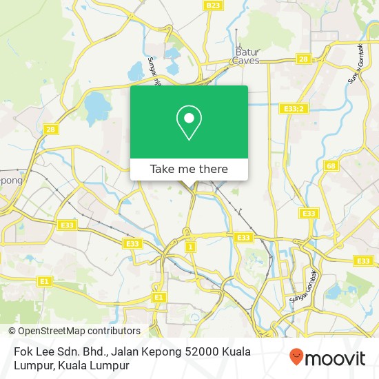 Peta Fok Lee Sdn. Bhd., Jalan Kepong 52000 Kuala Lumpur