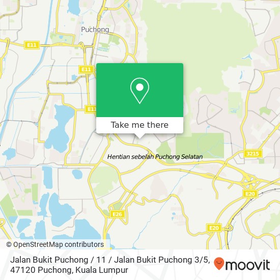 Jalan Bukit Puchong / 11 / Jalan Bukit Puchong 3 / 5, 47120 Puchong map
