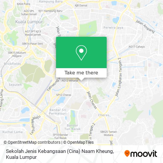 Sekolah Jenis Kebangsaan (Cina) Naam Kheung map