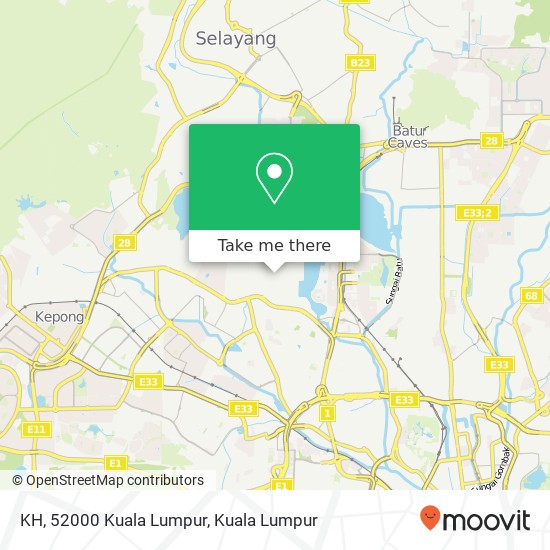 KH, 52000 Kuala Lumpur map