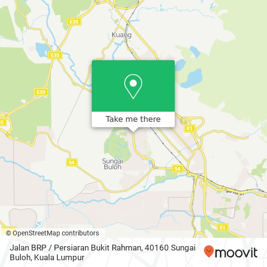 Jalan BRP / Persiaran Bukit Rahman, 40160 Sungai Buloh map