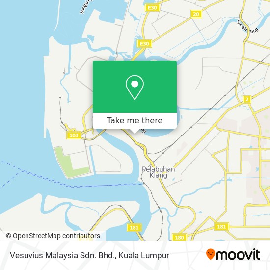 Vesuvius Malaysia Sdn. Bhd. map