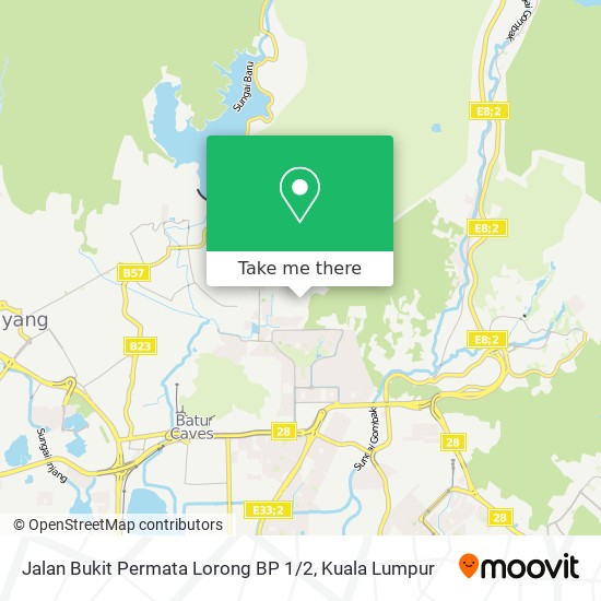 Jalan Bukit Permata Lorong BP 1 / 2 map