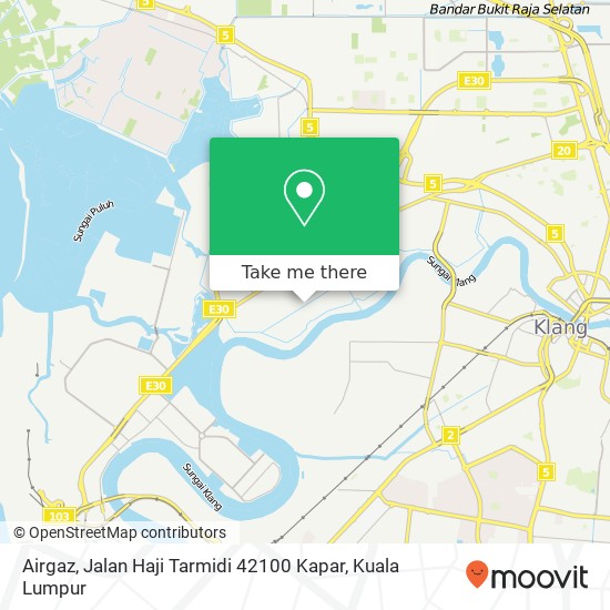 Airgaz, Jalan Haji Tarmidi 42100 Kapar map