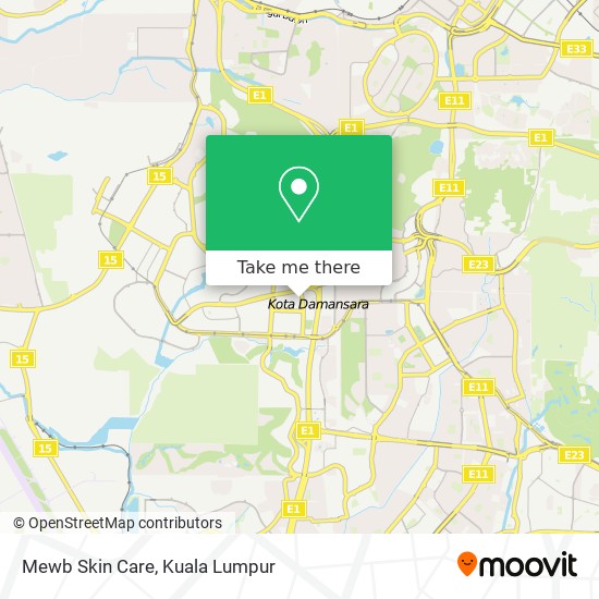 Mewb Skin Care map