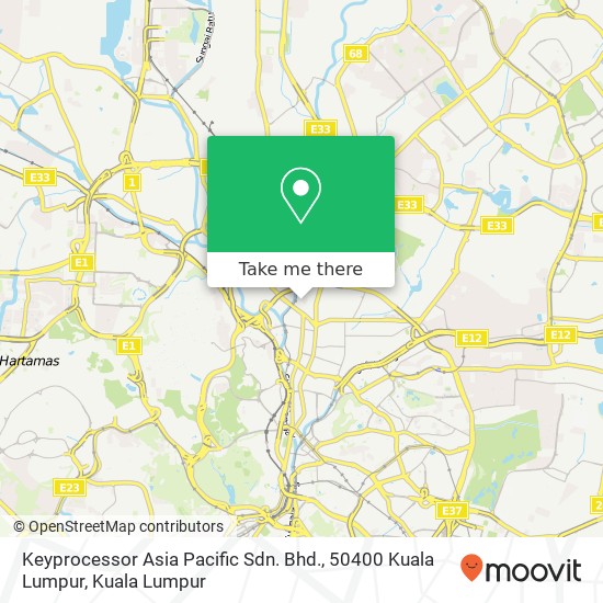 Keyprocessor Asia Pacific Sdn. Bhd., 50400 Kuala Lumpur map