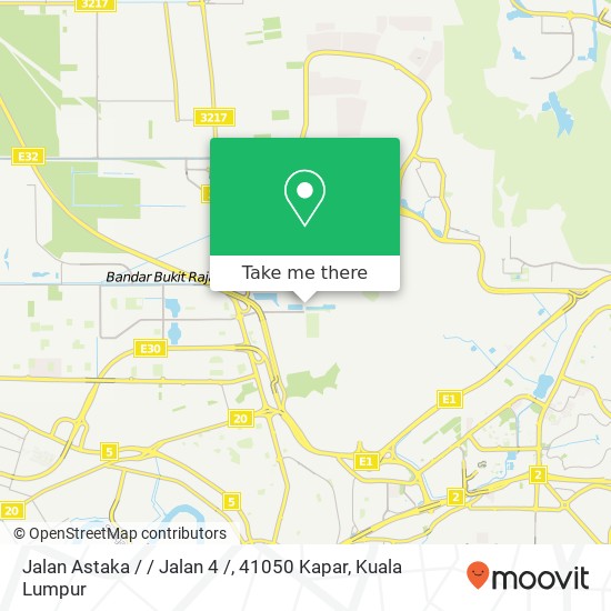 Jalan Astaka / / Jalan 4 /, 41050 Kapar map
