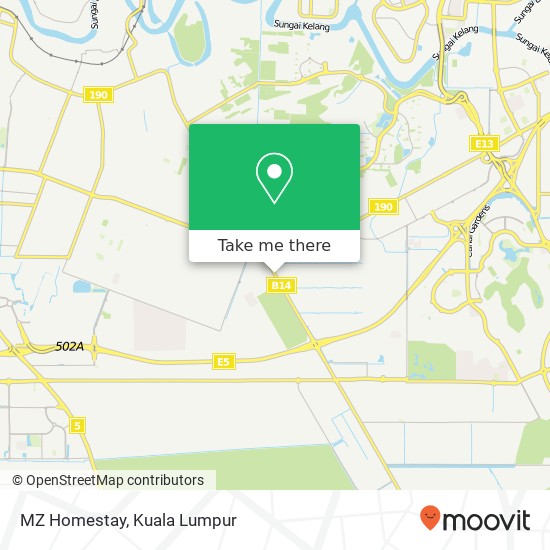 MZ Homestay map