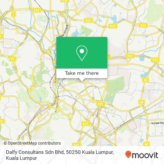 Peta Dalfy Consultans Sdn Bhd, 50250 Kuala Lumpur
