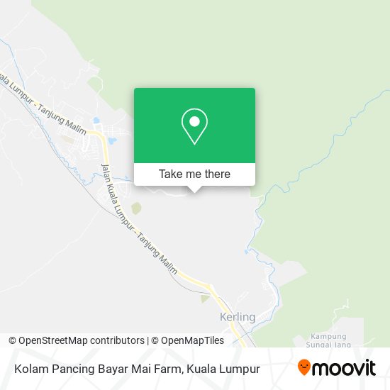 Kolam Pancing Bayar Mai Farm, Mai Farm map