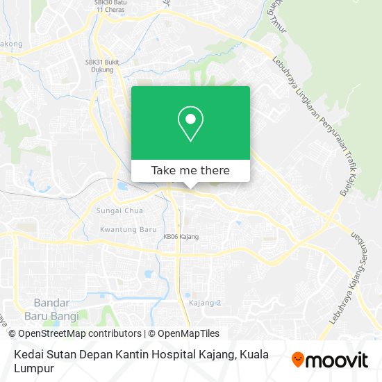 Kedai Sutan Depan Kantin Hospital Kajang map