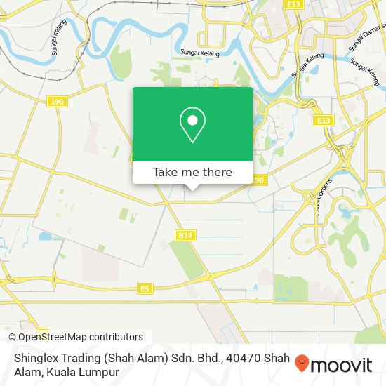 Shinglex Trading (Shah Alam) Sdn. Bhd., 40470 Shah Alam map