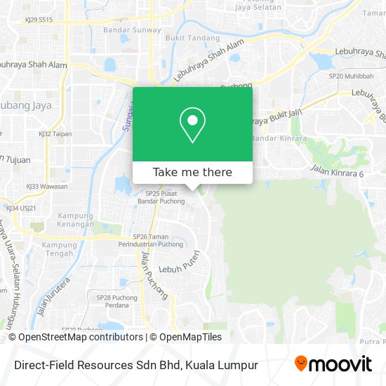 Direct-Field Resources Sdn Bhd map