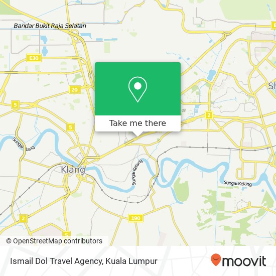 Ismail Dol Travel Agency map