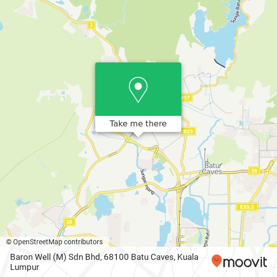Baron Well (M) Sdn Bhd, 68100 Batu Caves map
