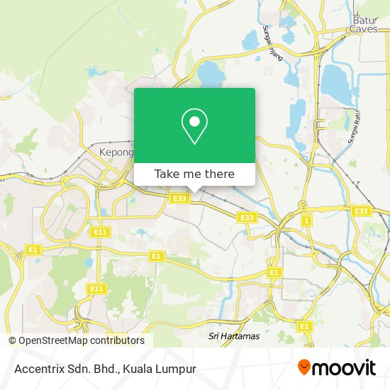Accentrix Sdn. Bhd. map